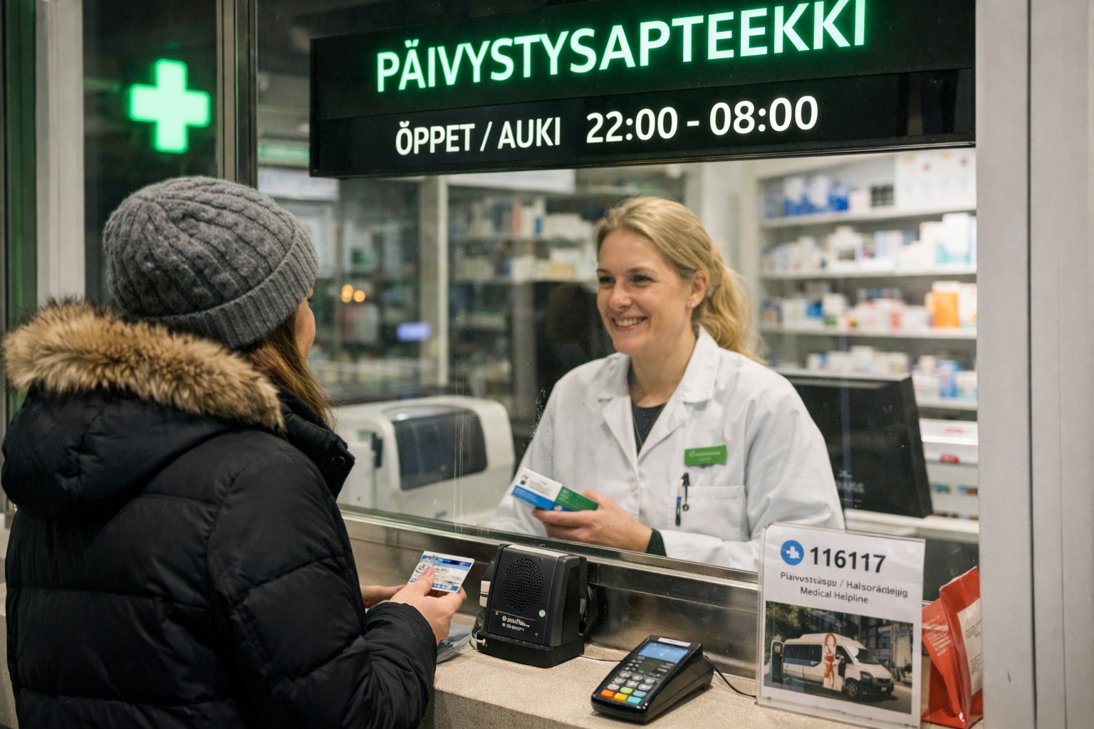 Miten päivystysapteekit toimivat Suomessa?
