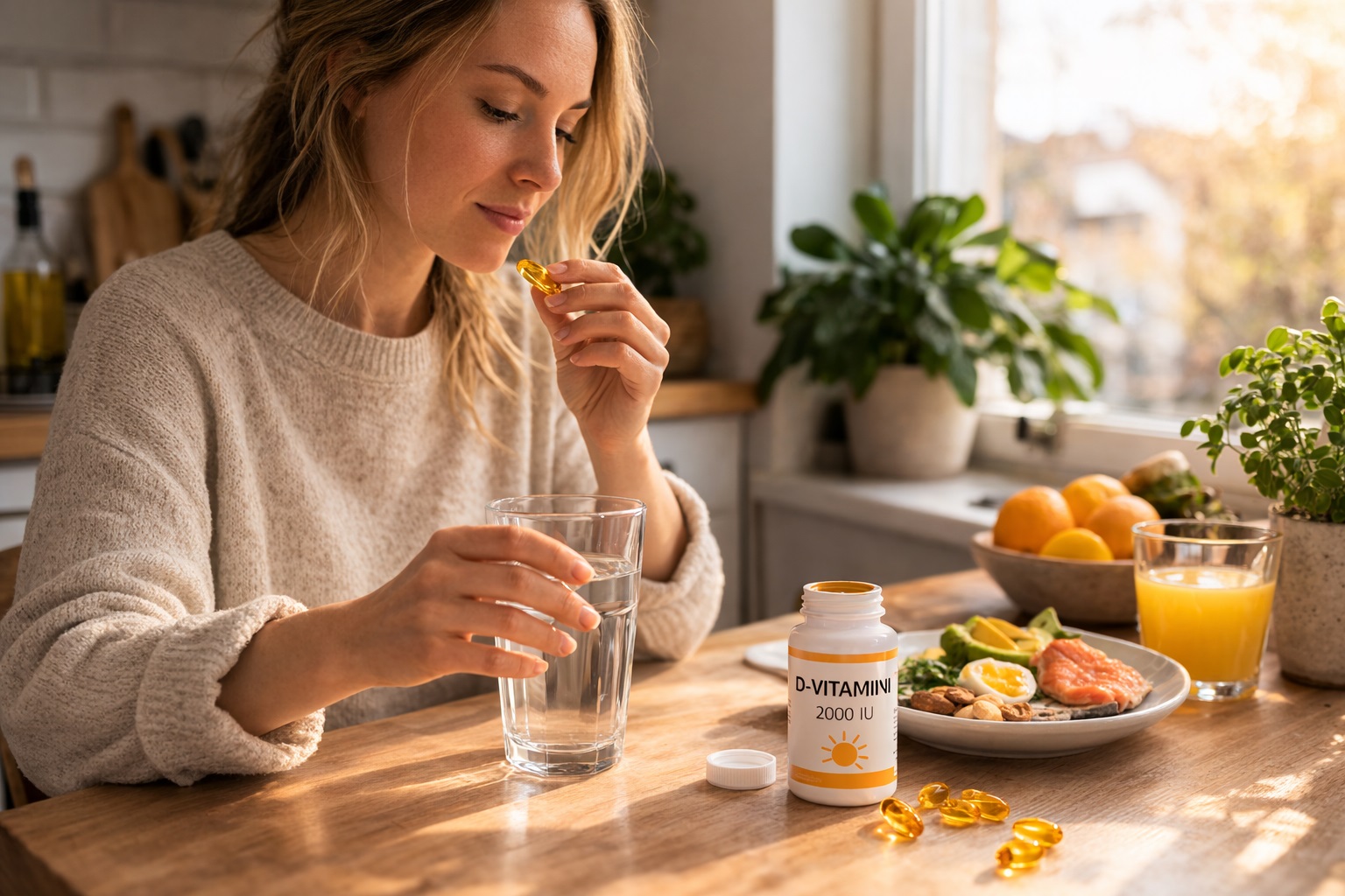 Mitkä ovat D-vitamiinin puutteen merkit?